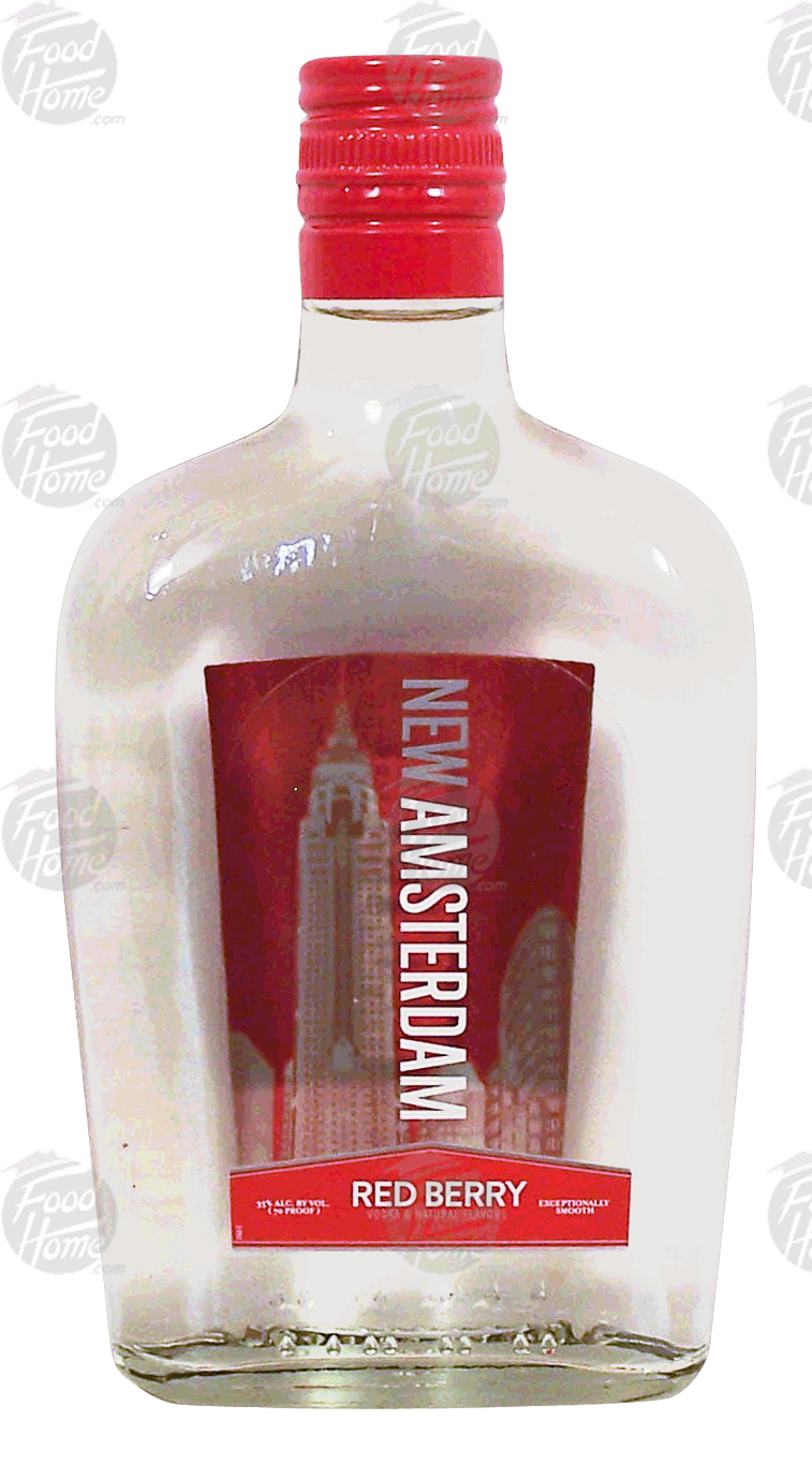 New Amsterdam  red berry flavor vodka, 35% alc. by vol. Full-Size Picture